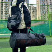 排球足球球包运动网布学生包收纳训练网袋跨篮球包背包单肩斜球