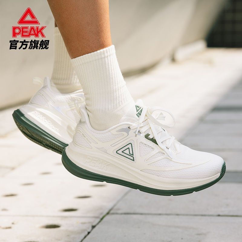匹克态极24小时缓震跑步鞋女鞋增高舒适透气明星休闲时尚运动鞋
