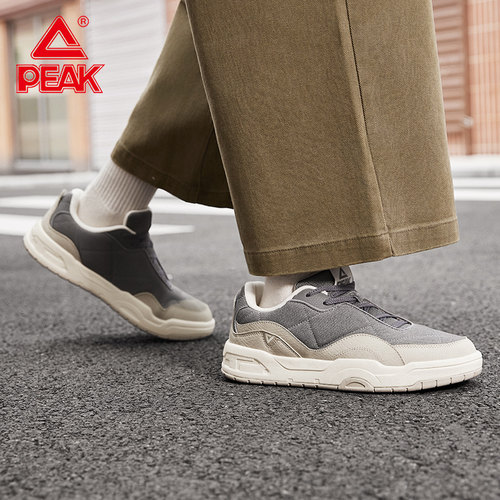 匹克态极游源|男士商务板鞋秋冬新款男鞋软底休闲鞋子复古运动鞋