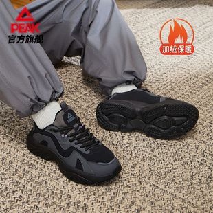 匹克小胖鞋棉鞋男女鞋加绒保暖厚底增高复古百搭运动鞋官方正品