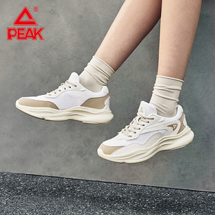 匹克云程正品休闲鞋新品男百搭复古增高舒适厚底老爹鞋女运动鞋