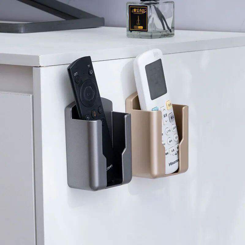 免打孔遥控器收纳盒架空调电视卫生间墙上固定挂墙实用整理神器