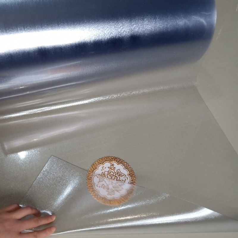 龙塑整卷餐桌垫防水pvc软玻璃透明防烫桌布磨砂塑料水晶板胶皮子