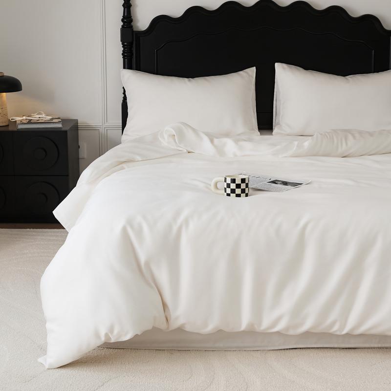 简约60支天丝被套单件150x200x180夏季200x230cm220x240冰丝被罩