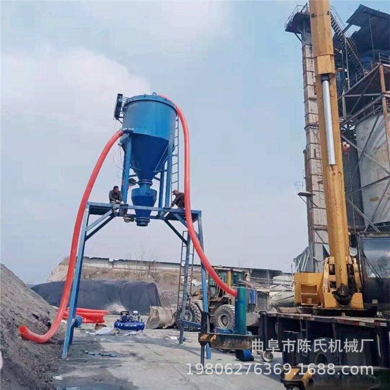 吉林库房出灰装罐气力输送机 平库清灰装车气力吸灰机水泥装罐机