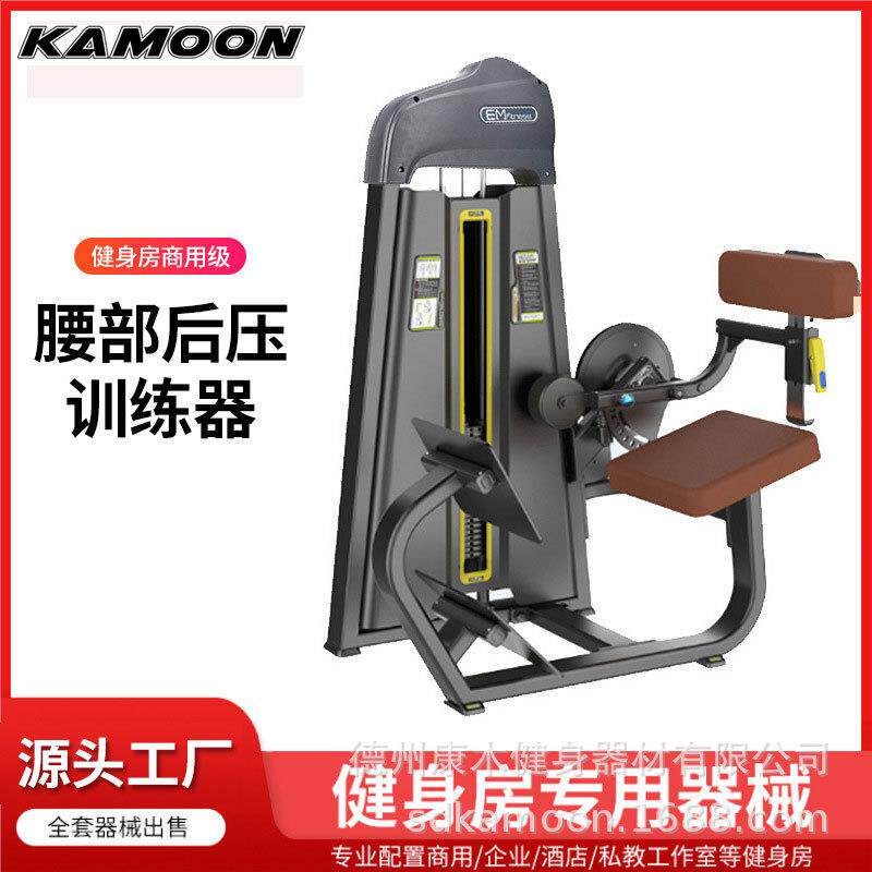 厂家 健身房器材腰部后压训练器 商用腰部综合训练器械多功能