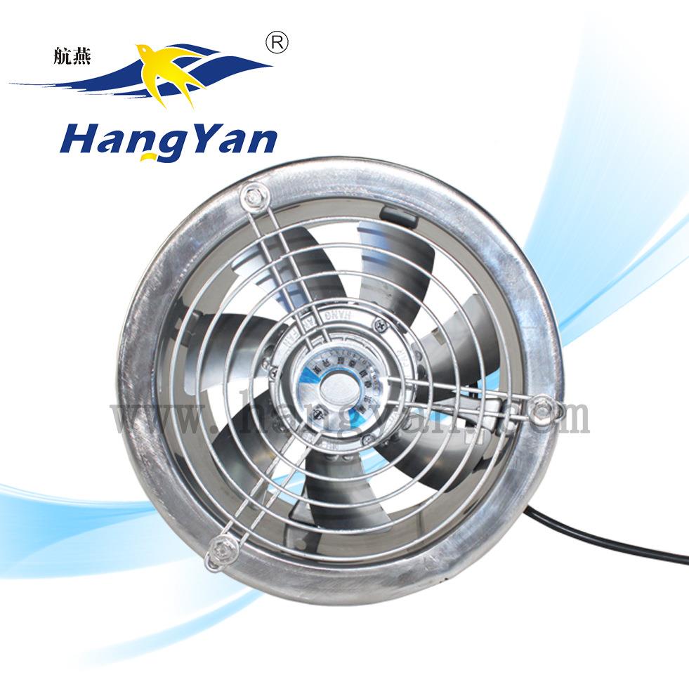 航燕牌外转子304不锈钢高筒式轴流风机YWF4E-300管道风机