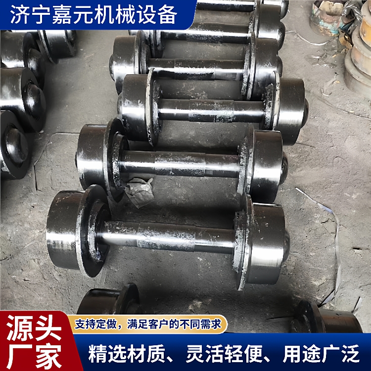 煤矿用运输车铸钢轮对翻斗矿车空心实心轮对煤矿井下用矿车轮对