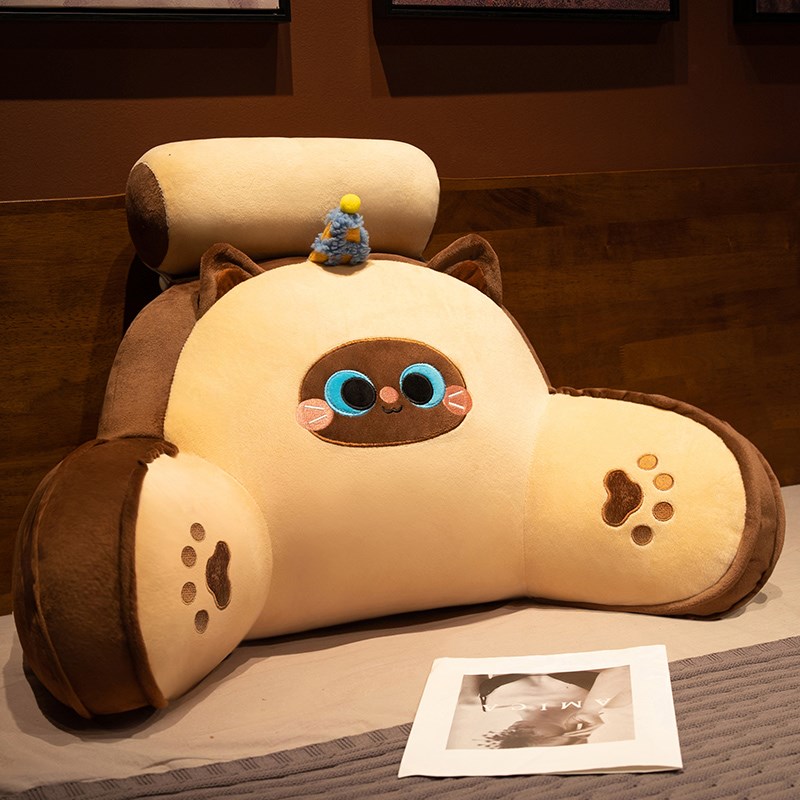 床头靠垫大靠背靠枕m床头玩手机靠背枕软包宿舍床上看书沙发护腰