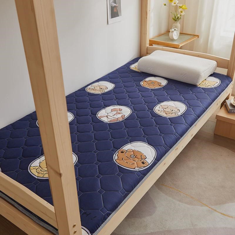 褥子睡垫舖床褥i垫宿舍家用打海绵垫地单人折叠寝室床垫软垫大学