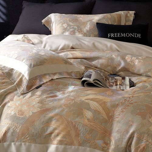 2025年新款轻奢高级感100S天丝四件套K莱赛尔凉感被套高端床上用