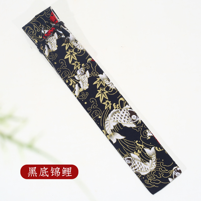 中国风折b扇棉麻扇袋扇子收纳袋折扇礼袋10寸9寸8寸7寸扇子袋定制