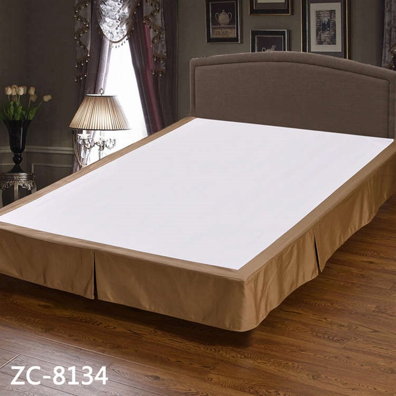 高端床裙宾馆酒店床上用品 床裙床单床套床罩P牙签条床裙遮挡床板
