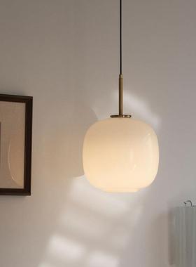 丹麦VL45 Radiohus玻璃吊灯北欧设计师餐厅吧台中古卧室床头吊灯