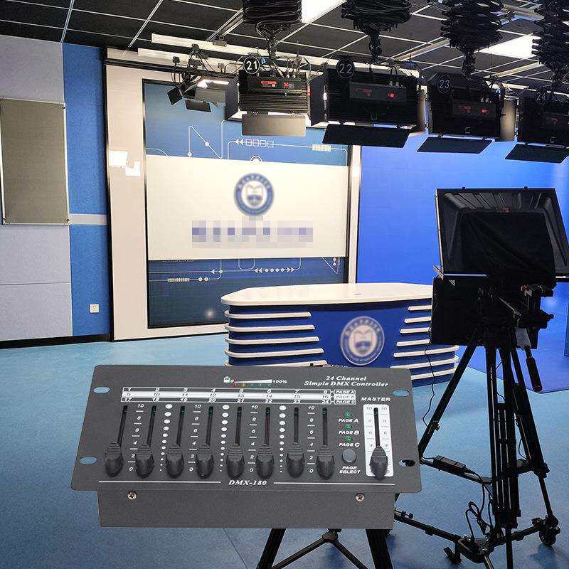 24通道DMX512调光台 舞台灯光控制器 虚拟演播室数字调光