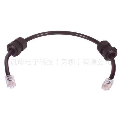 L-COM TRD855WTG-50M 超5类户外级跳线RJ45/RJ45防风雨扣环 现货