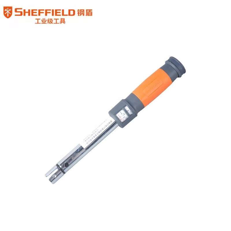 钢盾S016301 9X12mm专业级可调式换头扭力扳手2.5-12N.m高精度