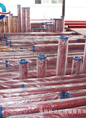 混凝土输送DN125*3米双层内壁淬火泵管 双层五万方耐磨车泵管