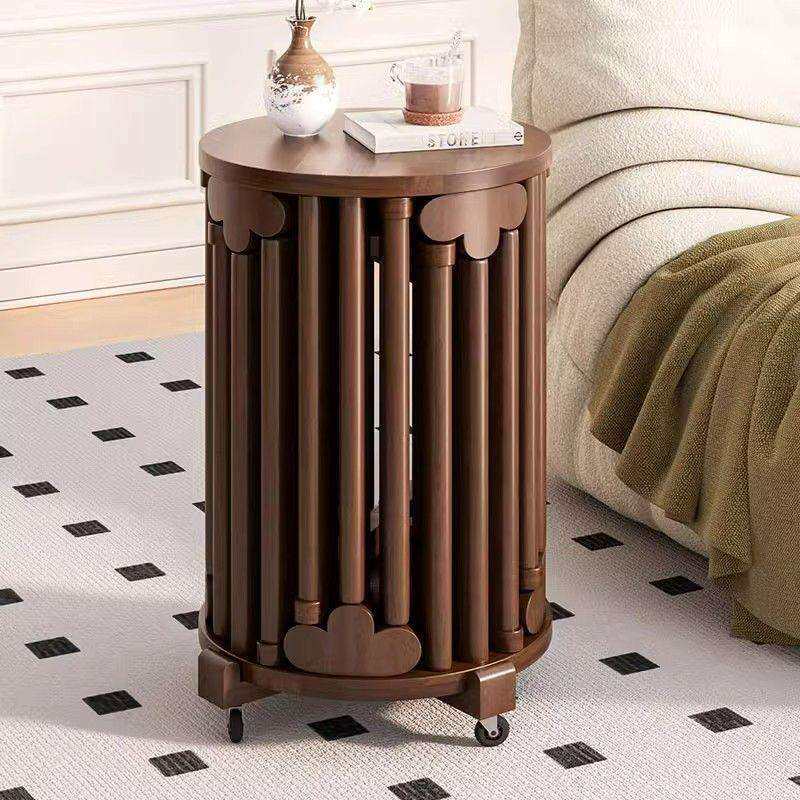 实木圆凳子茶几家用凳子可叠放凳吃饭餐桌凳原木新中式叠叠凳其他