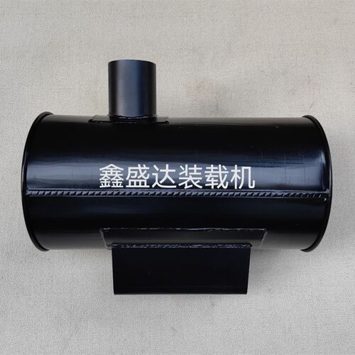徐工厦工柳工装载机玉柴6M消声器尾管双层耐高温腐蚀消音器排气管
