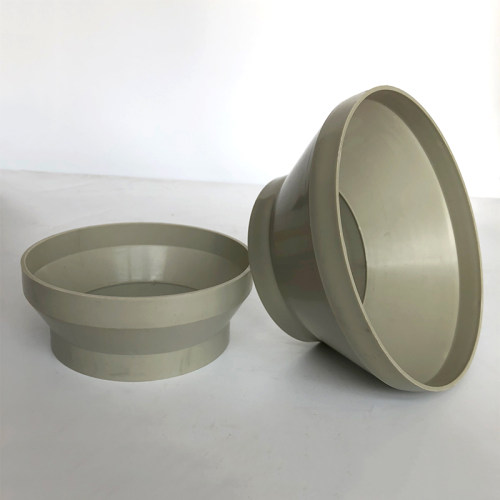 pvc变径接头大转小通风管道160变110大小头变径管pp异径直接200mm