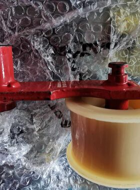 轮RG总成收割机台割福配件支架田雷沃拨禾40RG轮50张紧