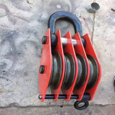 强车滑轮起重码建筑工程起重滑装头耐磨吨位矿滑度吊用车大高