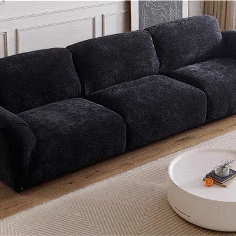 2025新款格兰德布艺沙发法式复古三人位直排沙发意W式极简大小户