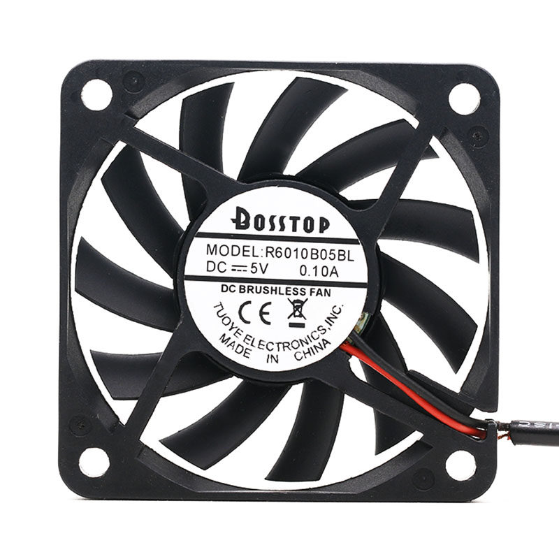 超静音 6CM双滚珠耐用5V USB电脑手机笔记本路由器散热风扇散热器