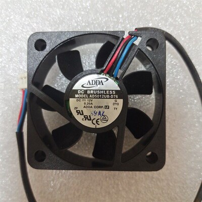 AD5012UB-D76 ADDA DC12V  0.20A 5015 5cm 测速 交换机散热风扇