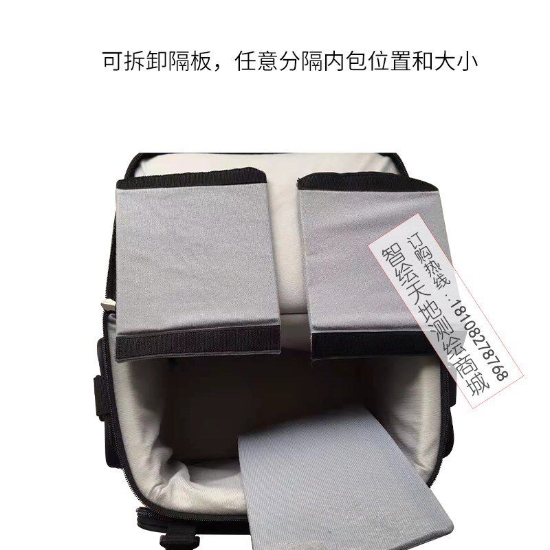 天宝GPS RTK主机头帆布包防摔背包黄色全站仪附件包测绘配件包