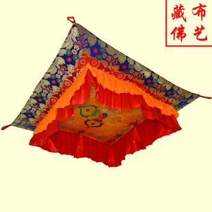 盖房十字华藏装饰宝室内装饰杵居家格式顶天棚布艺酒店盖风金刚品