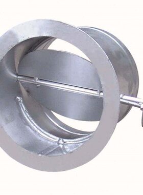 厂家直销STF-1圆形手动风量调节阀1