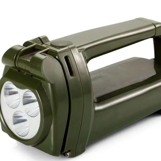 应急班用探照灯 手提式手摇发电照明灯