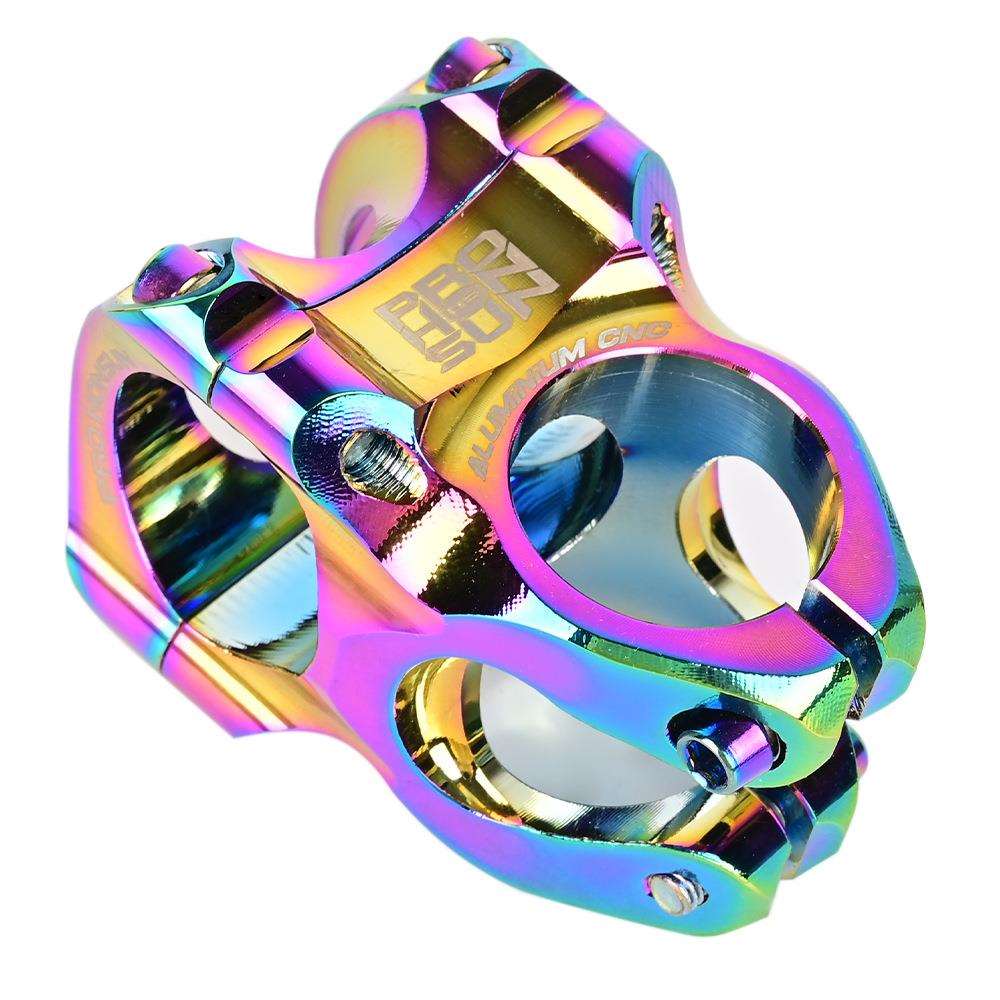 自行车把立超轻35MM山地车立管滑步车铝合金CNC真空电镀单车修补