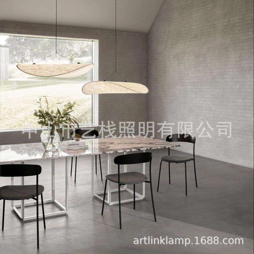 桑蚕丝飞艇吊灯,现代风格飞鱼吊灯