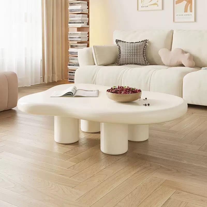 北欧奶油风网红云朵茶几简约风异形桌现代小户型客厅家用创意边几