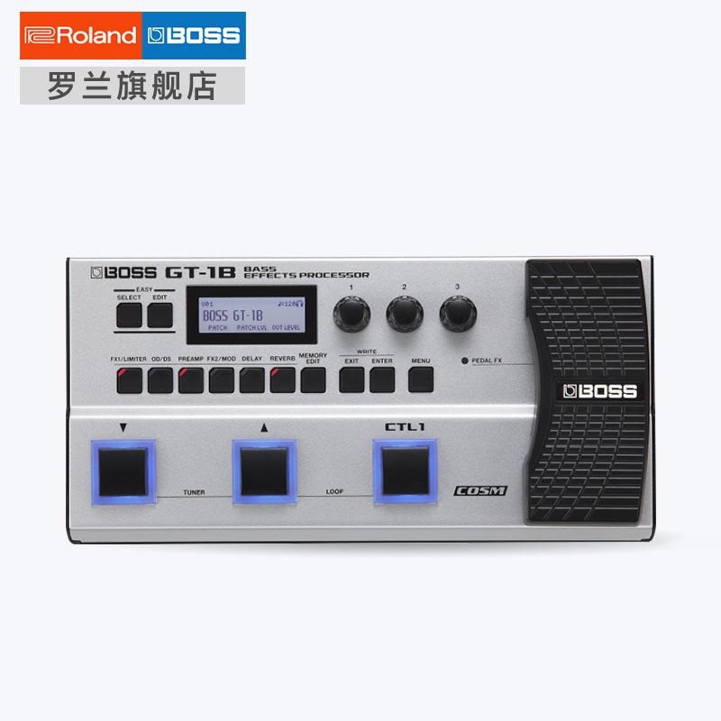 Roland/罗兰 BOSS GT-1B电吉他综合效果器便携电贝司效果器带踏板