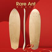 195cm板中号1面.级枫桥距 专业级滑板5cm面 7cm.37鱼板长板木宽A