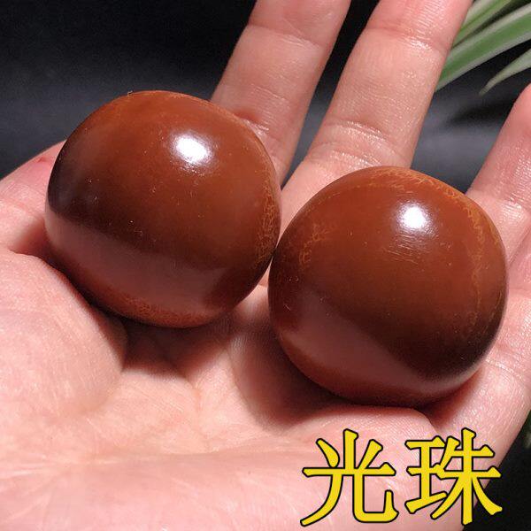巴西大橄榄核雕手球正圆光珠笑佛金蟾财神弥勒寿桃牛单籽手把挂件