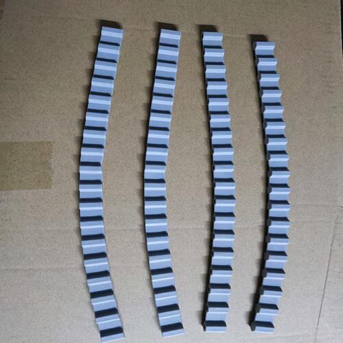 沥水架配件胶套胶条适用6mm圆形管子多规格配套灰色硅胶食品级