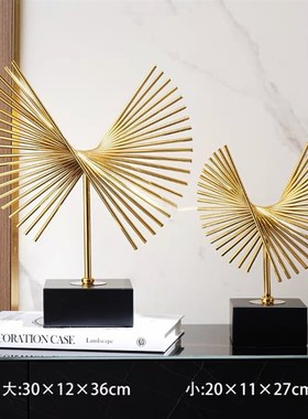 欧式轻奢创意摆件高档办公室桌面电视柜I玄关摆件酒柜家居装饰摆