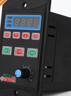 W2250数显单调速开关220智能调速器相uW控制器0减速马达 9sV电机5