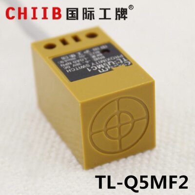 沪工方形接近开关传感器 TL-Q5MF2 直流三线 PNP常闭 距离5mm 24v