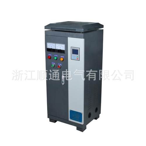 智能型低压75KW在线式软启动柜水泵风机电机软起动器控制柜 厂销