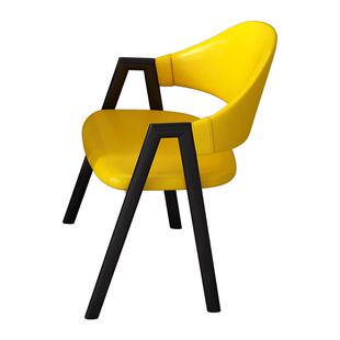 椅子靠背北欧简约书房凳子书桌学生卧室家用铁艺A字餐椅带靠背