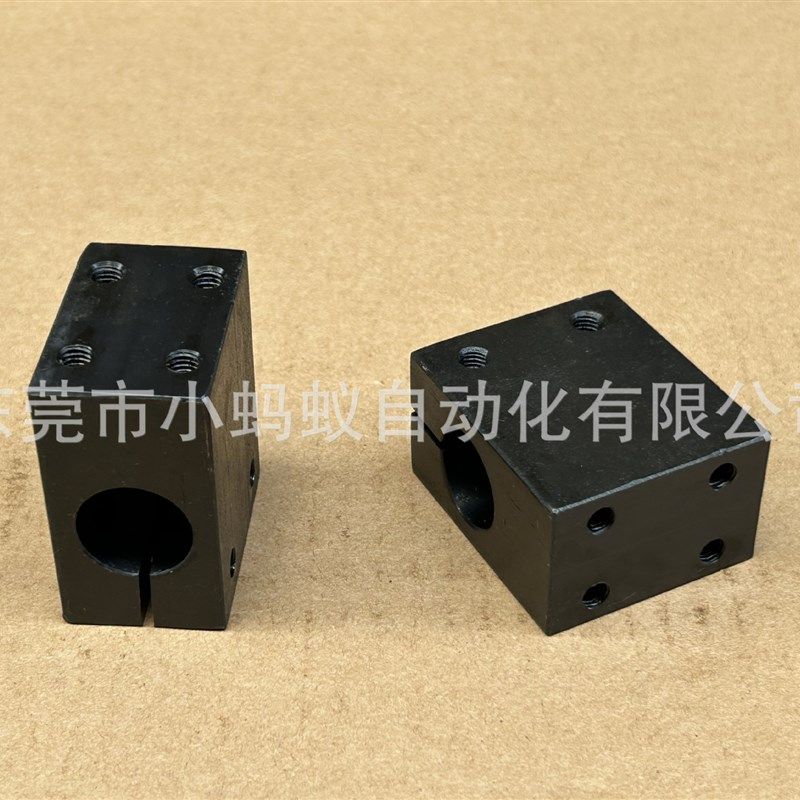 CLHBM 底座用支架支柱固定简易无法兰型导向轴支座铝合金 CLHAM