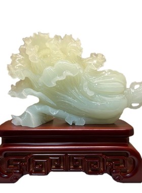 百财聚来白菜摆件中式装饰品客厅电视柜玄关招财家居乔迁开业厂家