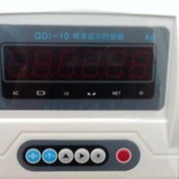 秋毫电子地磅仪表平台秤汽车衡称重显示器QDI-10称猪可锁定重量