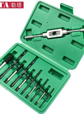 勒塔(LETA)断头螺丝取出器11件套3-10MM滑牙破损螺丝取出拆除工具